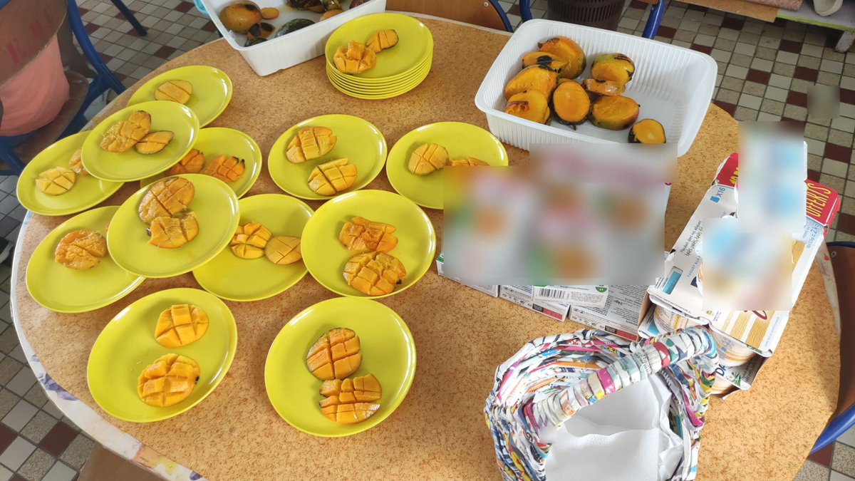 CircoStEsprit's tweet photo. Dans le cadre du dispositif #petitdéjeuner, la maternelle Les Corallines organise la prise régulière de petits déjeuners par les élèves en étroite collaboration avec la municipalité du Vauclin. Des moments de partage, de convivialité et d’apprentissages sur l’hygiène alimentaire https://t.co/FPWP6Z50N2
