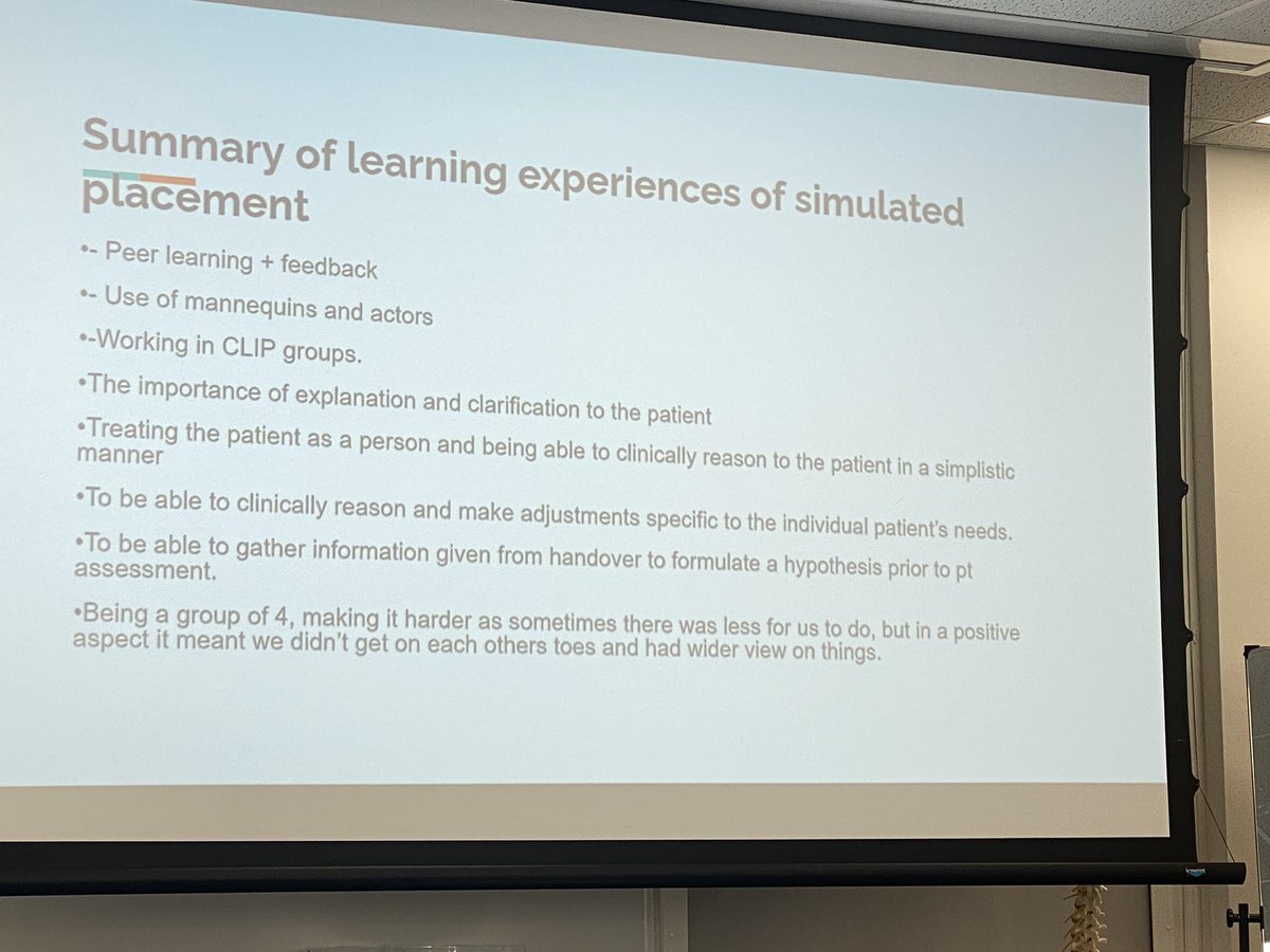 Louise Stanley (@louiseipf) on Twitter photo Students experiences of a simulated placement, Such a pleasure to have been involved in our first years placement 1 and observing their self developed scenarios today. Now time for my reflections and evaluation of our 4wk simulated placement,<a href="/UoW_Physio/">Uni of Winch Physio</a> <a href="/_UoW/">University of Winchester</a> Students experiences of a simulated placement, Such a pleasure to have been involved in our first years placement 1 and observing their self developed scenarios today. Now time for my reflections and evaluation of our 4wk simulated placement,<a href="/UoW_Physio/">Uni of Winch Physio</a> <a href="/_UoW/">University of Winchester</a>