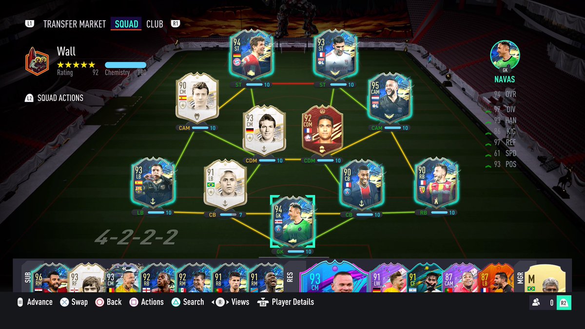 AlexReji8's tweet photo. @DannyAaronsFUT Half of our teams are the same danny so you better believe I matched your drip. All first owner team as well👌🏾😩 https://t.co/0ZEjDDxc40