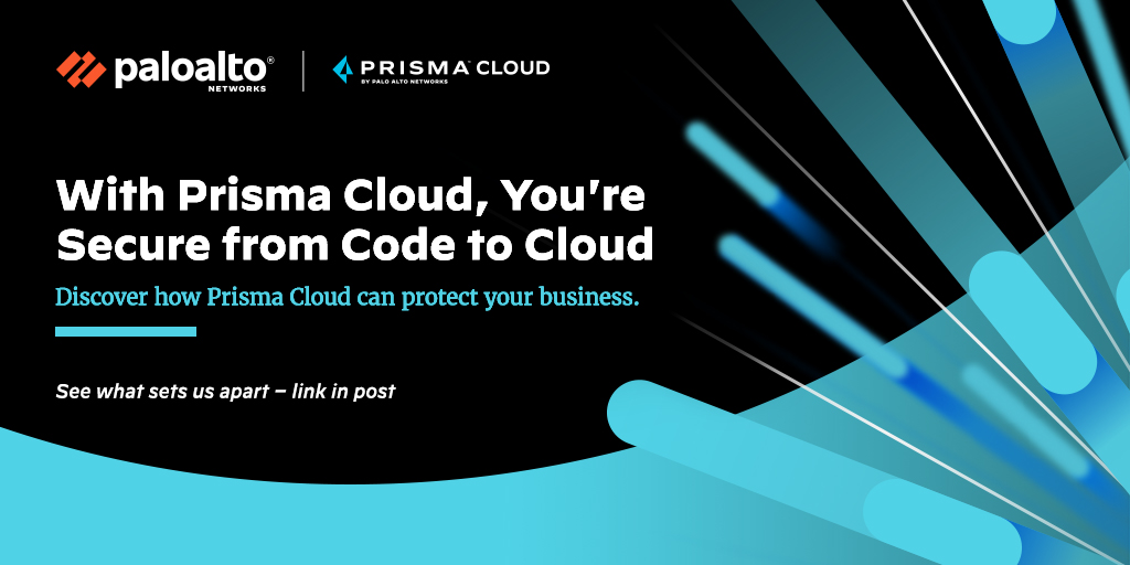 Prisma Cloud by Palo Alto Networks 