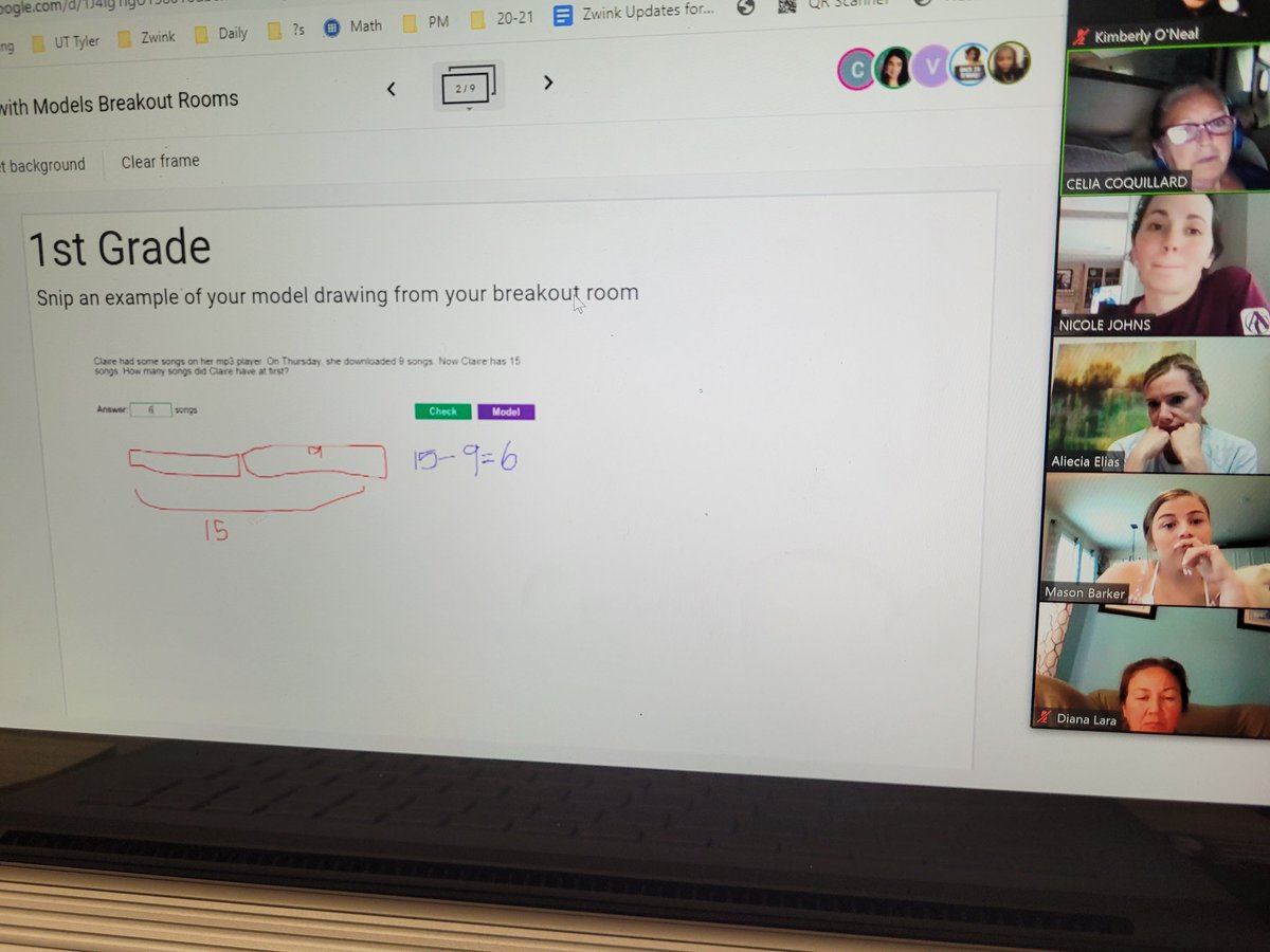 kloneal2's tweet image. Wrapping up a day of learning (problem solving strategies & using formative assessments to create/reteach in small groups)! What a fantastic group of presenters #KleinMath Specialists...& amazing group of articulate & passionate Ts deeply engaged in 4ever learning! #MathMindset