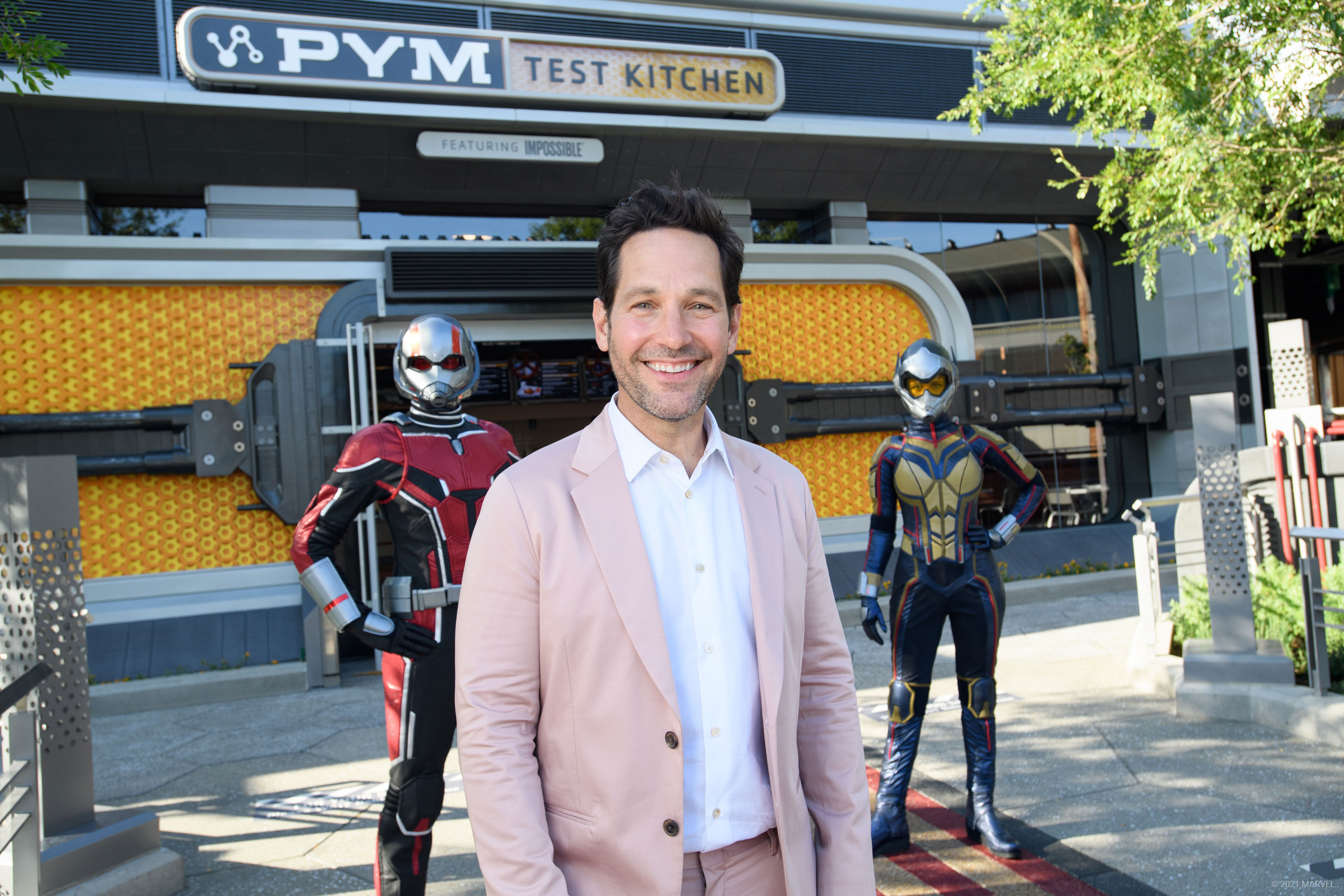 Paul Rudd di Avengers Campus (Dok. Twitter Avengers)