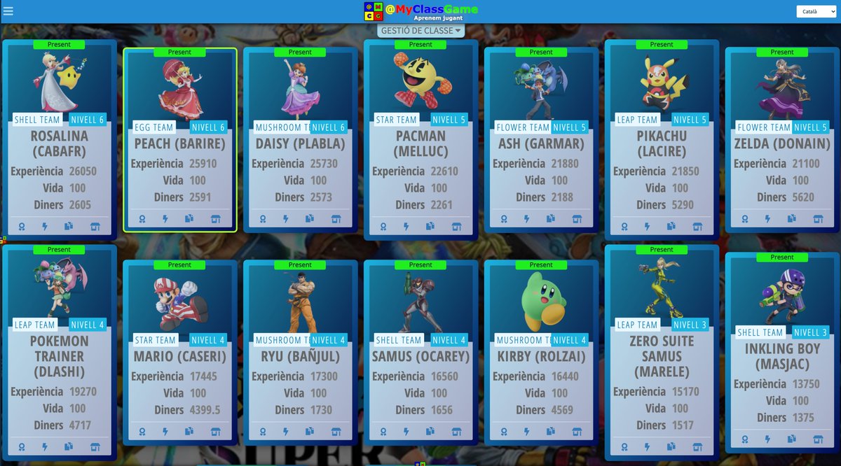 PersonaQAprende's tweet photo. Las noticias de: @fernando_marti7: 'Llegamos a la recta final de nuestra gamificación #SuperMarioMaths y muchos de los alumnos ya han conseguido la evolución máxima de sus personajes gracias a los puntos obtenidos duran… https://t.co/LmBaMAdJtU, see more https://t.co/48xbPJmror