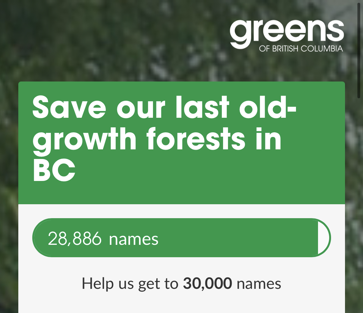 BC Green Party tweet media