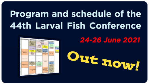 The program for 44th Larval Fish Conference just came out. Have a look! You can still register. - mailchi.mp/54835b046360/6…
