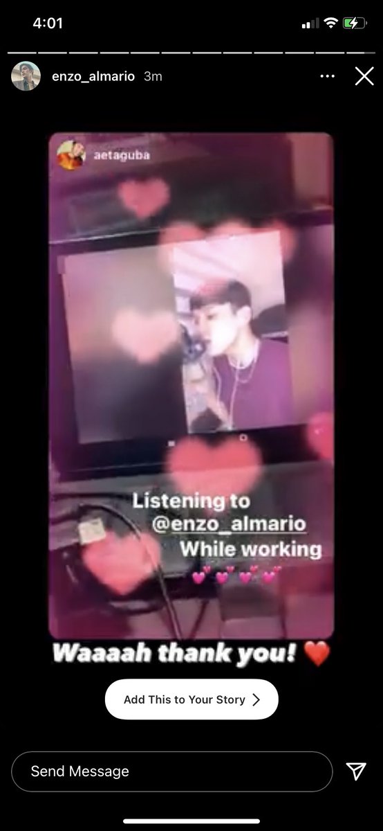 Sheeeeet bakit ako kinikilig kay Enzo HAHAHAHAHAHAHA sorry na Ceejay 😂 pahiram muna si Enzo.