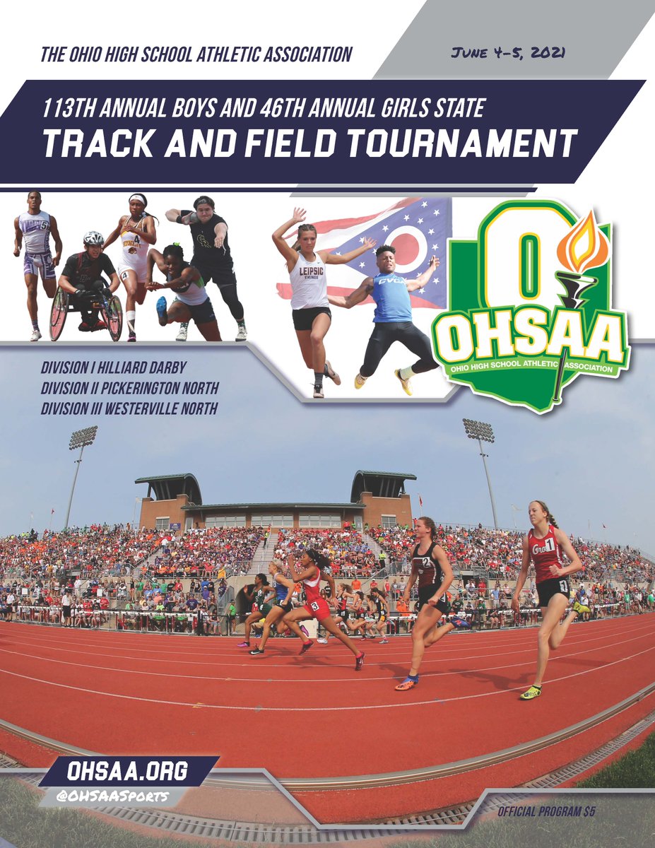 #OHSAA TRACK &amp; FIELD: Congratulations to all state qualifiers! Check out the qualifiers, schedules, live results, <a href="/NFHSNetwork/">NFHS Network</a> live video streaming of the running events and more information at: ohsaa.org/Sports-Tournam…