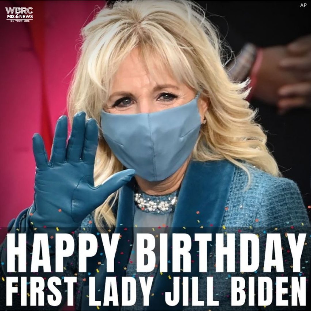 Happy birthday to the First Lady Jill Biden! -->  