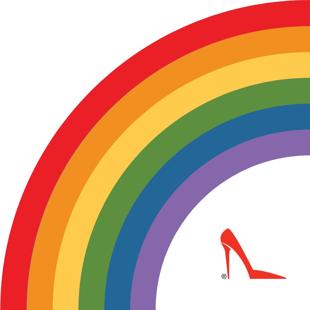 RedShoes_Inc's tweet photo. We're hopeful for a world where no one is afraid to show off their true colors. Happy pride month! 🌈 #pride https://t.co/vlbJh1WofO