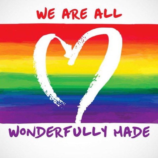 As Catholics, we believe that we are wonderfully made in the image and likeness of a God who created us and loves us unconditionally – just as we are.  #WeAreAllWonderfullyMade #WeAllBelong