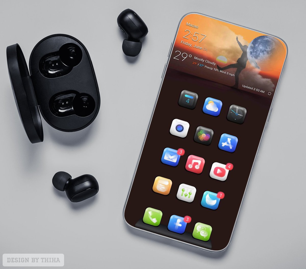 kyawthihaphyo's tweet image. Good Evening/Morning Friends
#Elysian @bossgfx_ 
#HSWidget @daddykool666 
#AE @SeanKly 
#Wall credit China mobile 
#HideStatusbarItems12X @JunesIphone 
#Template @Marcel73390851 
#Dock b.lur theme dock
#XenHtml @_Matchstic 
Thanks all creators 🙏