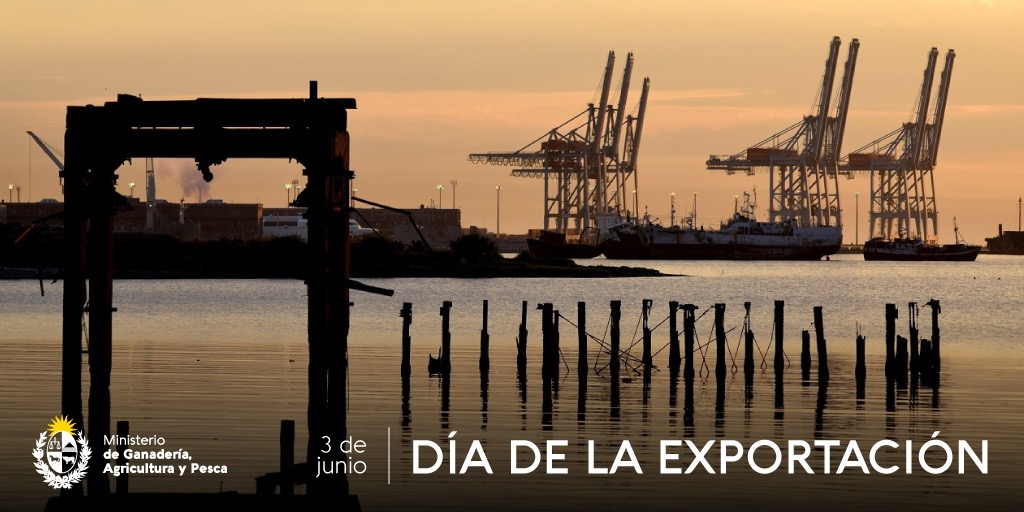 MGAPUruguay's tweet photo. En el Día de la #Exportación el MGAP saluda a quienes día a día hacen de Uruguay un país exportador. https://t.co/QZn9RPu6rg