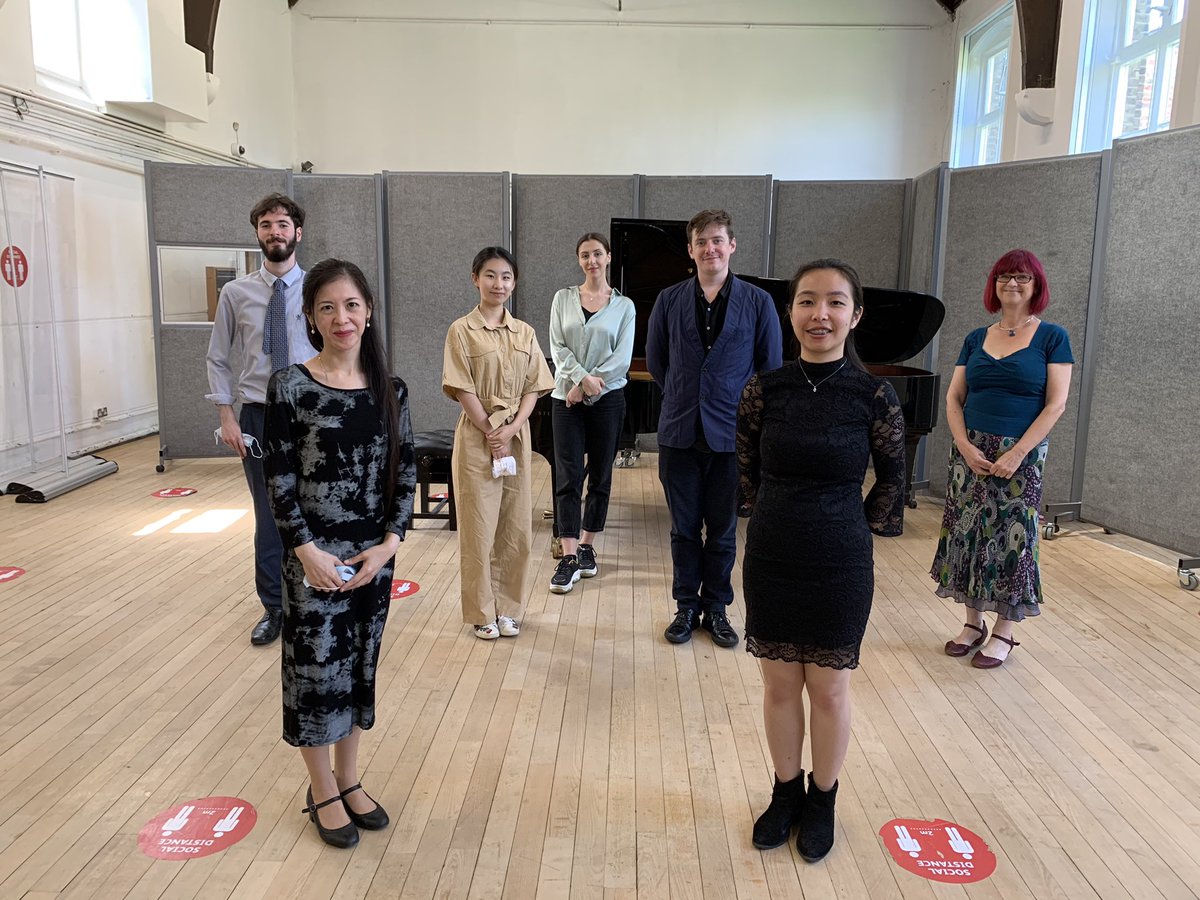 Smiles all round from our BMus Performance pianists taking part today in the Mona Blackman competition @LCMLive <a href="/UniWestLondon/">University of West London</a> adjudicated by Sally Goodworth. Congratulations to our winner Yoanita Dharmawan (front right) for her sparkling performance of Liszt &amp; Glinka/Balakirev.