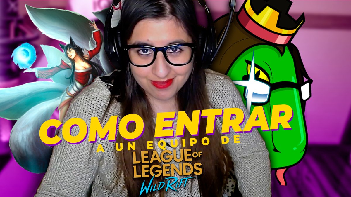 ¡Nuevo video en el canal! COMO ENTRAR A UN EQUIPO COMPETITIVO DE <a href="/wildriftLATAM/">League of Legends: Wild Rift LATAM</a>
📝Luego de una gran encuesta y recolectar información les traigo esta guía📝

RT &amp; LIKE se aprecian mucho ♥
⏬⏬⏬⏬⏬⏬⏬⏬⏬
youtu.be/2RBVnEASbiM