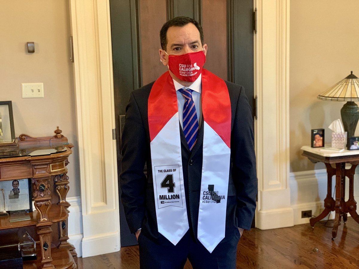 RendonAnthony's tweet image. Congratulations to @calstate on 4 million living alumni! As a proud alum of @csuf I’m excited to see how much the CSU has accomplished. #CSUforCA #Classof4Million