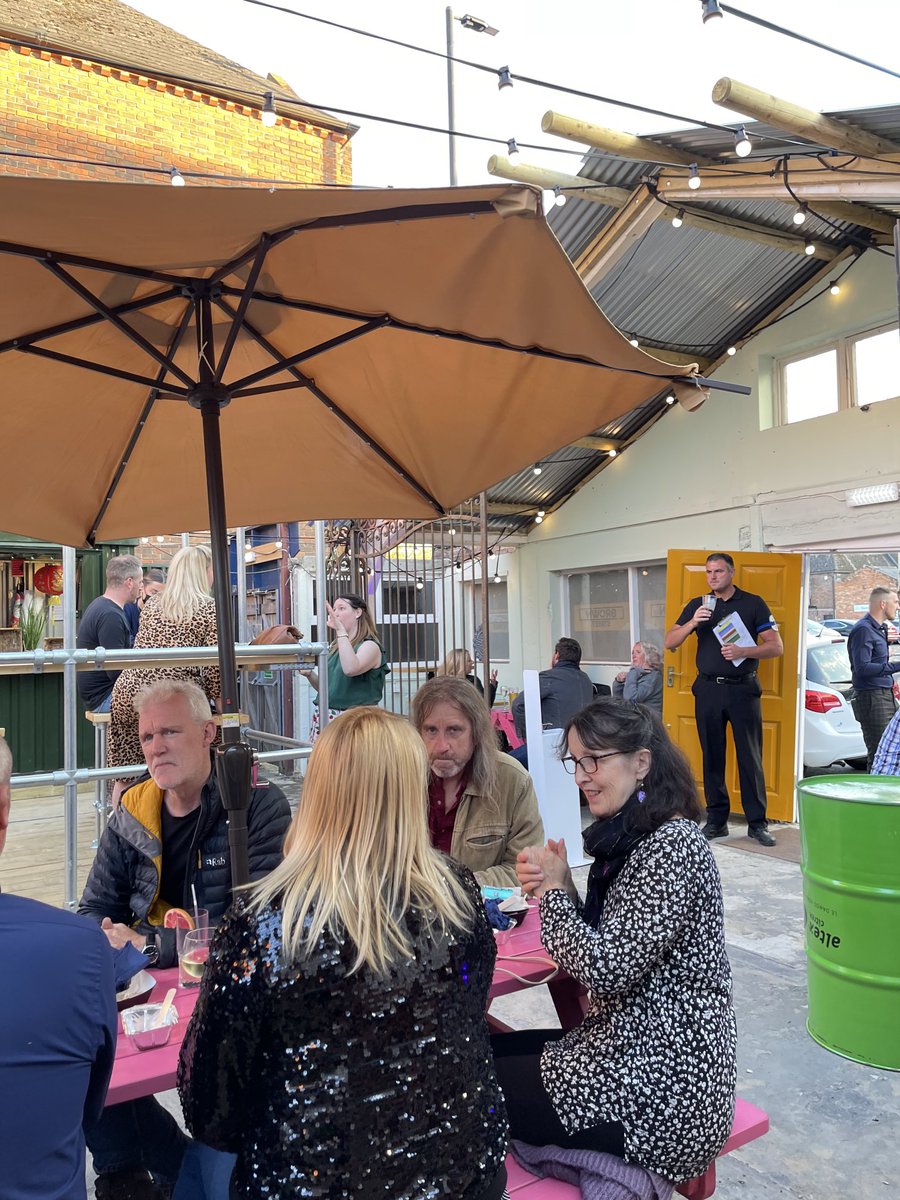 Congratulations to ⁦<a href="/amandanewb/">Amanda Newbery 🌳💚</a>⁩ on the launch of ‘Brown Street’ bringing a courtyard and street food scene to Salisbury’s city centre ⁦<a href="/SalisburyCC/">SalisburyCityCouncil</a>⁩ ⁦<a href="/salisburybid/">Salisbury BID</a>⁩ ⁦<a href="/journalupdate/">Salisbury Journal</a>⁩