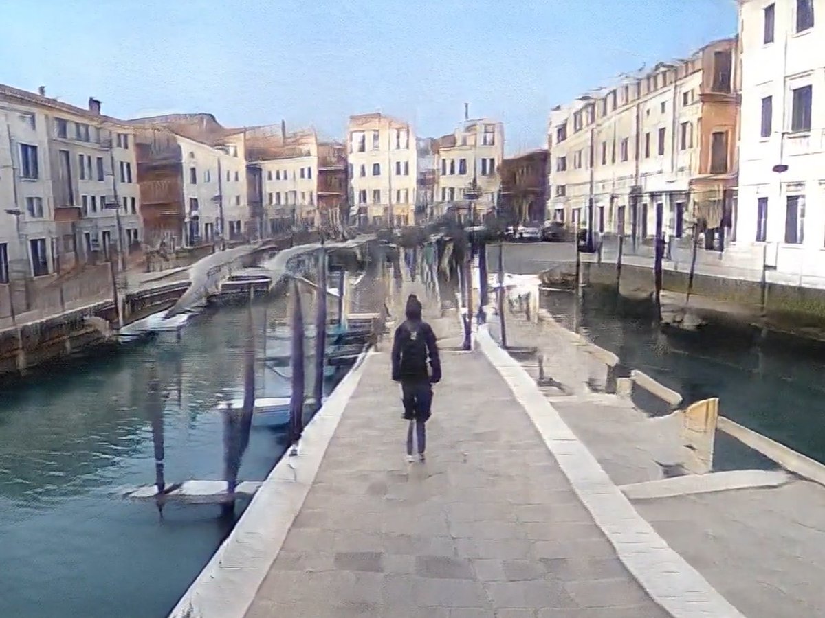 MindEarth is excited to exhibit the project #StrollingCities, an immersive A.I. Art experiment between poetry and photography, at the #ItalianPavillion at the XVII #VeniceArchitectureBiennale.