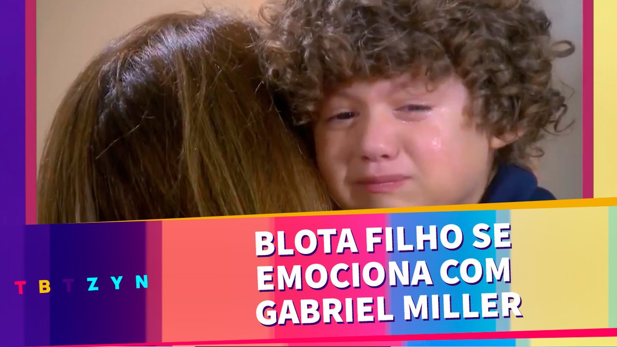 Gabriel Miller emociona Blota Filho nos bastidores de Carinha de Anjo! Vem conferir essa história na TV ZYN: youtu.be/oviCJ9CVUL0