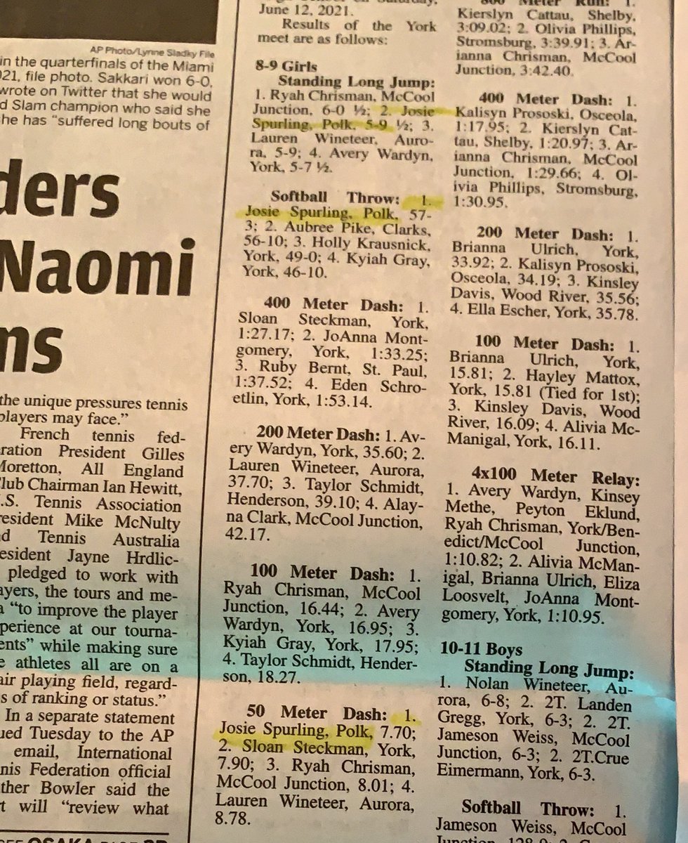 dorindab10's tweet photo. @HPCSTORM youth track was well represented at the regional youth track meet in York. I know one young man who is ready for the state meet in GI on June 12. I apologize if I missed anyone in the results. #hpcstorm #trackmeets https://t.co/1xaU35G4WK