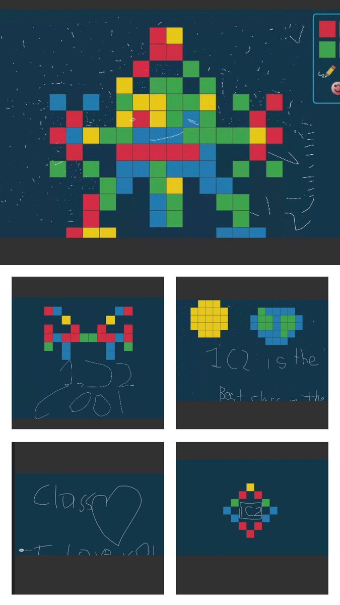 MsGhazi2's tweet photo. As part of math today we used tiles to create pictures :) https://t.co/4boNYAJ9GK