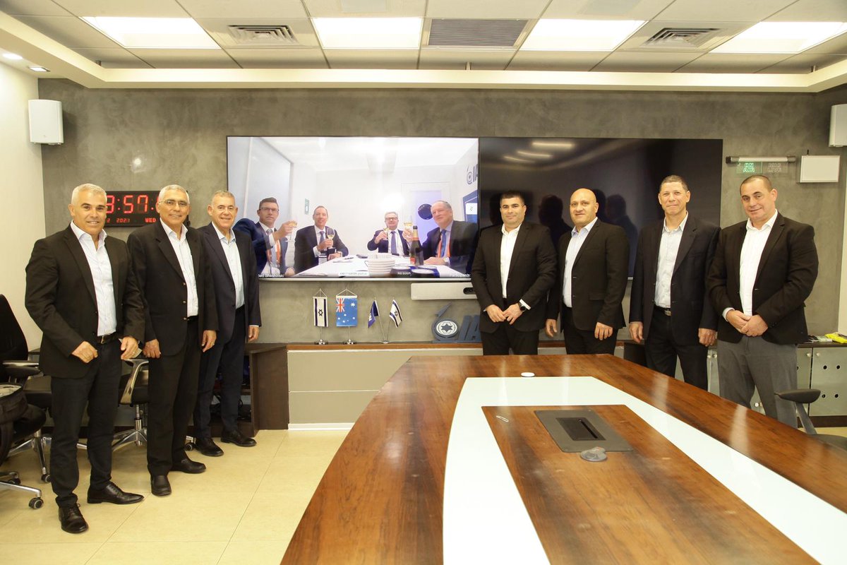 ILAerospaceIAI's tweet image. IAI is excited to announce our interest in cooperating with NIOA’s Australian Missile Corporation to fulfill the Australian government’s vision and develop sovereign Australian defence capabilities. 

🇦🇺 🦘

#AustralianMissileCorporation #NIOA