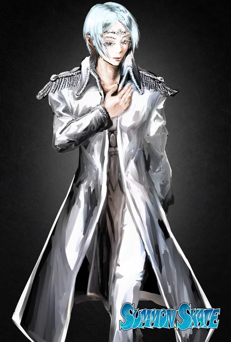 サモンスケート 光:バルドル SUMMON SKATE  #SUMMONSKATE 幸薄系美男子にしました。I made him an ill-fated beautiful boy.