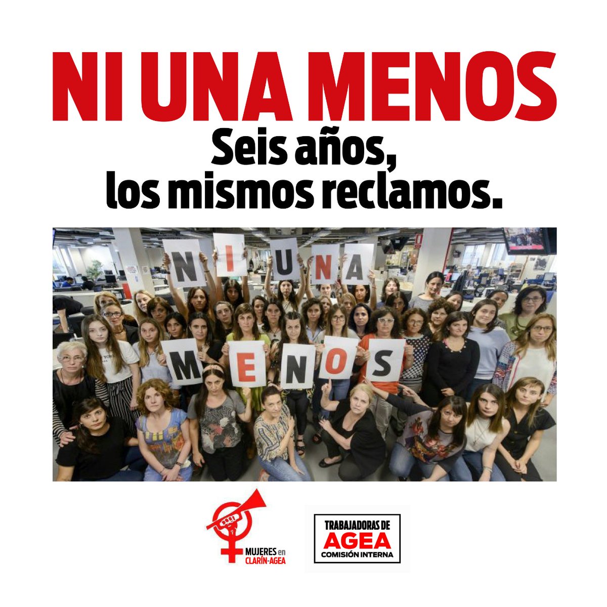 Desde el primer #NiUnaMenos  hemos tenido conquistas, pero en lo que va de 2021 hubo más de 100 femicidios.
La violencia de género no cesa y se reproduce también desde los medios de comunicación y en el ámbito laboral.
🙋‍♀️Este #3J con #MujeresEnClarin, recordamos lo siguiente 👇