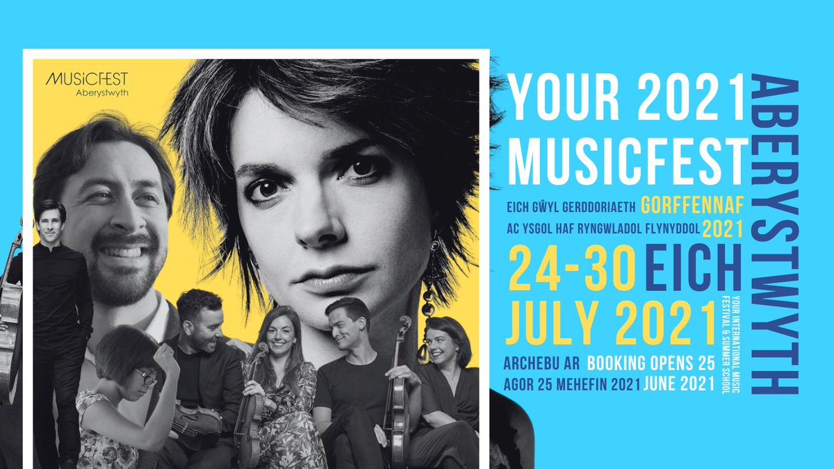 Yn 2021, byddwn yn rhoi'r profiad MusicFest o'r salon uchaf rydych chi wedi dod i garu.

📢 Rydym yn falch i lansio Ysgol Haf o gyrsiau digidol yn ogystal a'n Gŵyl Gerdd Ryngwladol flynyddol: bit.ly/34Mn7G2