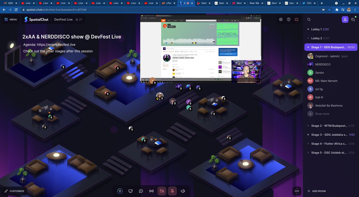 DevFestLive's tweet photo. #DevFestLive is live! 
Join us now at https://t.co/3mhVsymyIA https://t.co/2Vni4k90QJ