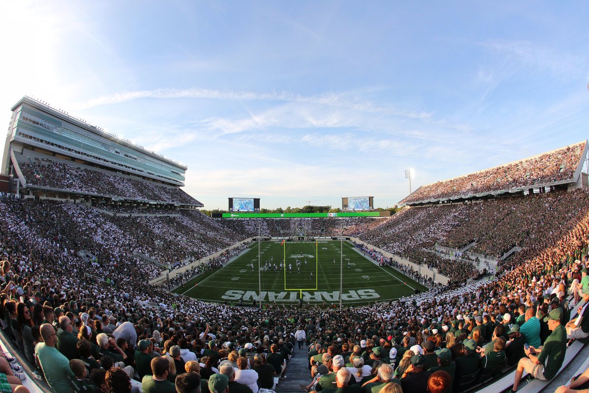 100 days from today, we will be back in Spartan Stadium for our 2021 home opener! Don’t miss out! For ticket information, please click athletics.msuspartans.com/webApp/APP5537