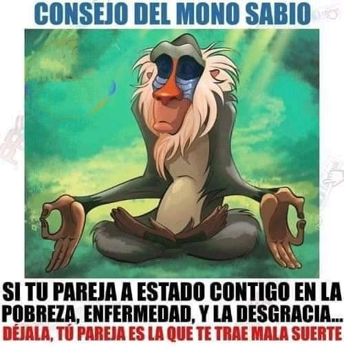 Chale, y si el de la mala suerte soy yo? jajaja
