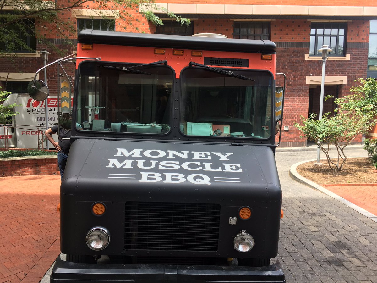 Come join us for lunch sponsored by money muscle food truck #SenateSquare