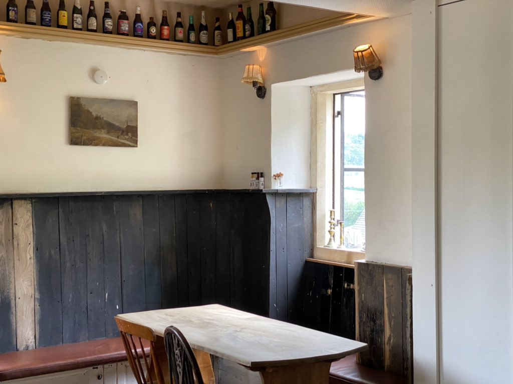 adammpark's tweet photo. I went to a pub for lunch on holiday and it was brilliant and it’s lovely to be able to say that #woolpackinn #slad https://t.co/m0iHE97fT8