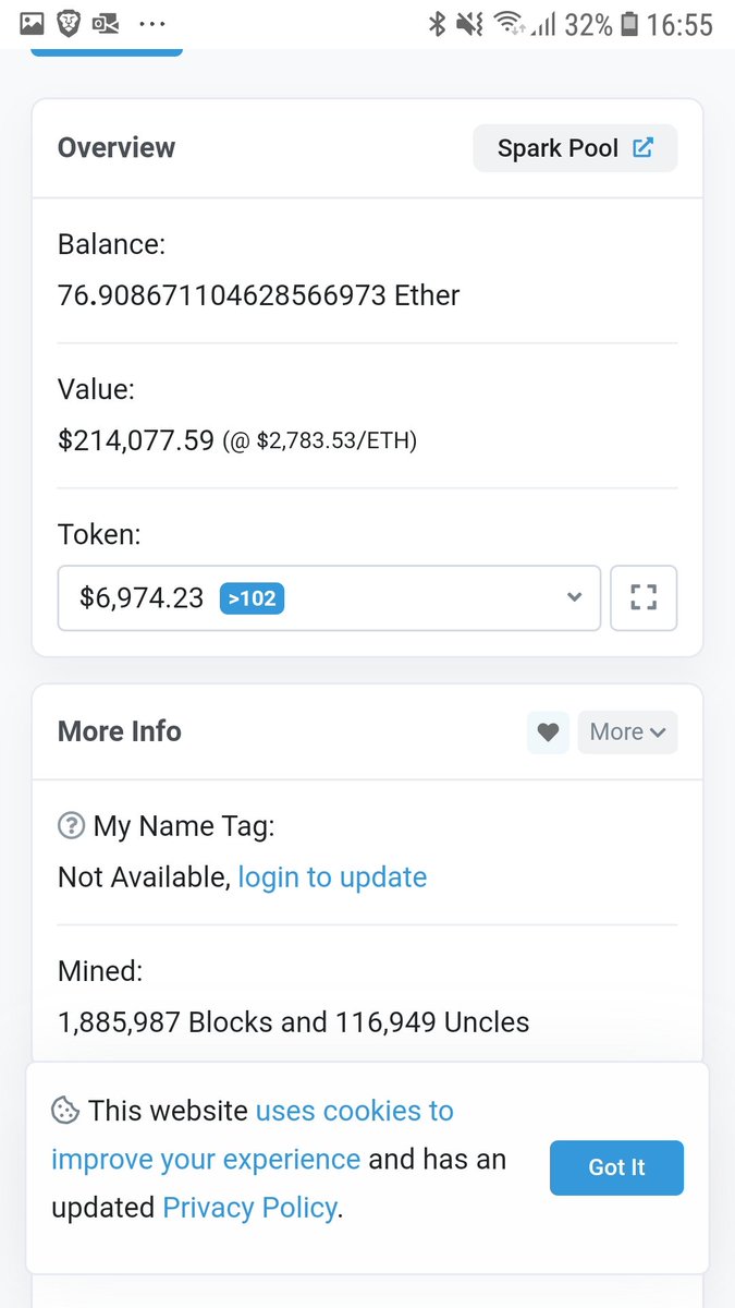 FunFabGreene's tweet photo. @tezen86 @mcuban @CNBC We found your minning address and thought sharing is caring the respect to #scam #education in  ever developing #cybersecurity #cryptoworld 
 #miner0x5A0b54D5dc17e0AadC383d2db43B0a0D3E029c4c
#identified #scam affirmative https://t.co/HDQEY9avcw