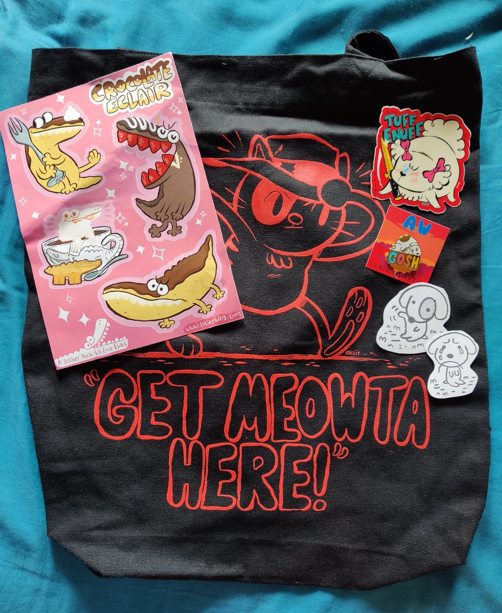 RaenbowFrog's tweet photo. Aw yeah! What an exciting post day! Thanks @LucieEbrey for making such excellent things! https://t.co/mgpMbxymiY