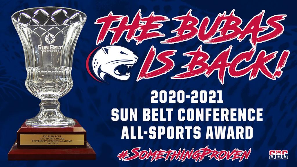 - 4️⃣ NCAA Tournament appearances ✔️
- 7️⃣ Sun Belt regular-season division and tournament championships ✔️
- 1️⃣ 3️⃣ sport programs in the top half of the league ✔️

#SomethingProven 😤

Full release ▶️ bit.ly/3fN6pwx

@WeAreSouth_SAAC @WeAreSouth_AD @WeAreSouth_JAF