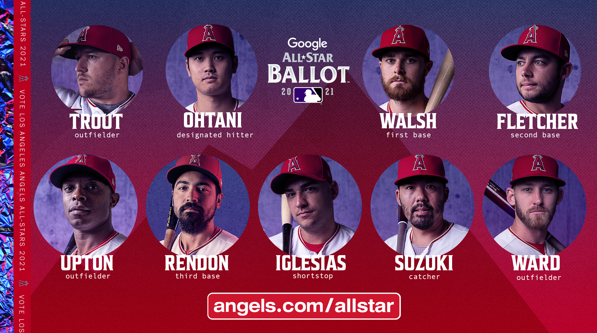 Los Angeles Angels on X: ⭐️ Send your Angels to the 2023 All-Star Game! ⭐️  #VoteAngels:   / X