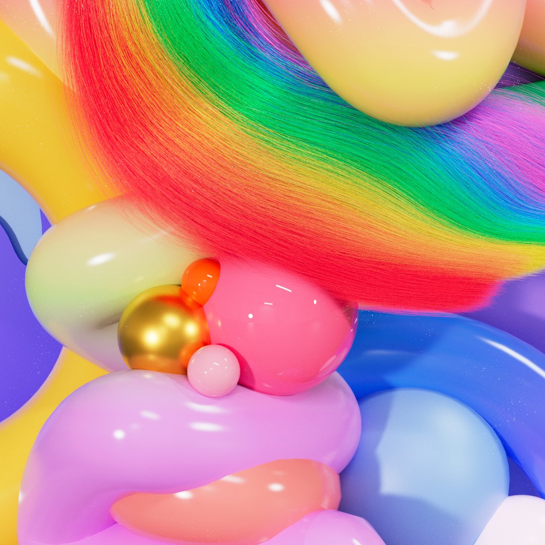 Pride month 🌈❤️💚💜💙💖 #Pride2021 #cryptoart #nft #NFTs #nftcollector #LGBTQ