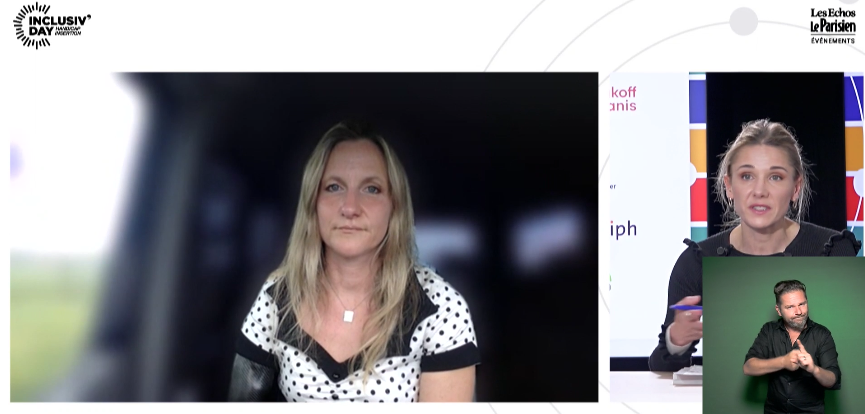 "Le regard des gens évolue beaucoup avec toute cette notion d'#inclusion, de mixité." <a href="/PriscillDeborah/">Priscille Deborah</a> 

#InclusivDay #Handicap