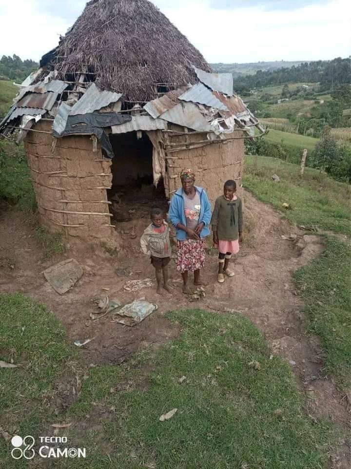 WHY LORD !!  Narok South Sub-County,Sogoo Ward, Nkaroni sub location,Kewet village. A mother and her children are living in a desolate life. 

I don't know if there are neighbors there or even MCA....
President uhuru kenyatta
#BBIAppeal 
#RejectBBI 
#kanzedena 
Atwoli