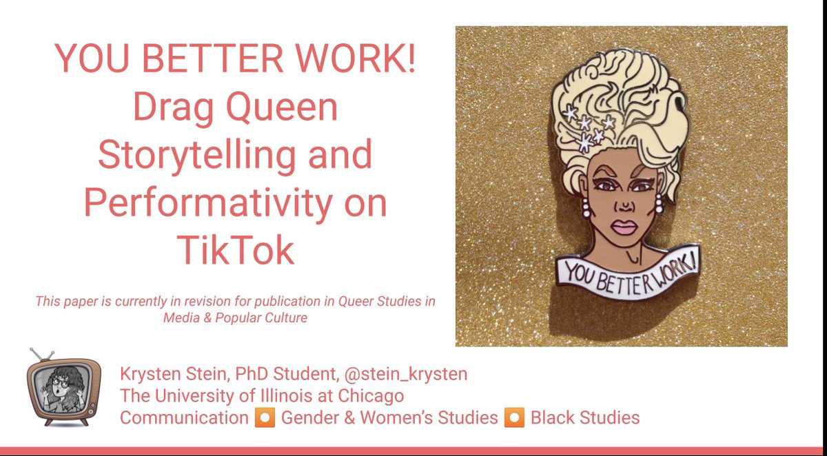 stein_krysten's tweet image. When your outfit accidentally matches your presentation 😂😂😂😂 🔴⚪️🔴⚪️ #pcaaca21