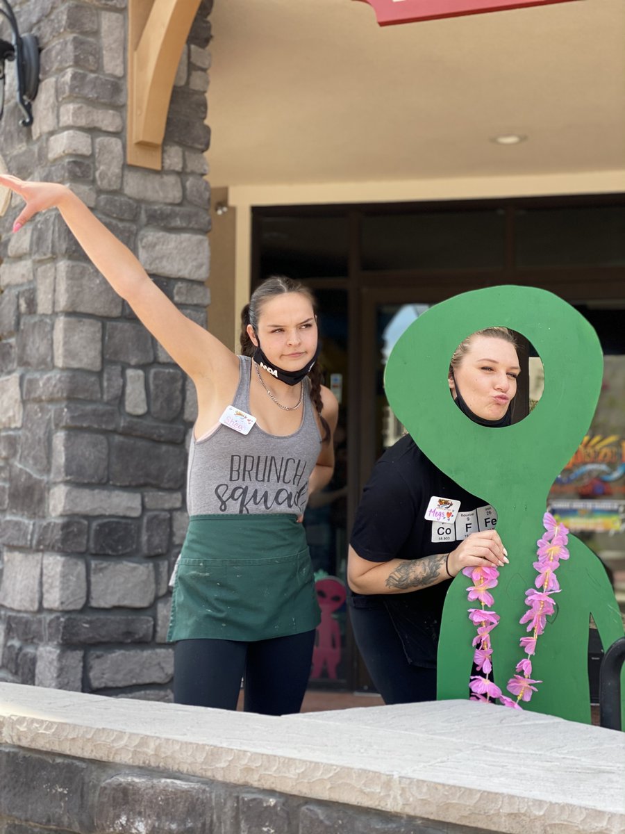 Who wants to take a picture with our Alien?!