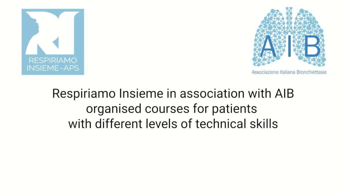 respiriamoinsie's tweet photo. Oggi al vertice presidenziale ERS 2021 è stato presentato il video sul corso di formazione digitale ai pazienti con patologia respiratoria realizzato dalla nostra associazione in collaborazione con AIB ( Associazione Italiana Bronchiettasie).
#ERSSummit @EuropeanLung https://t.co/816Jr5c6ux