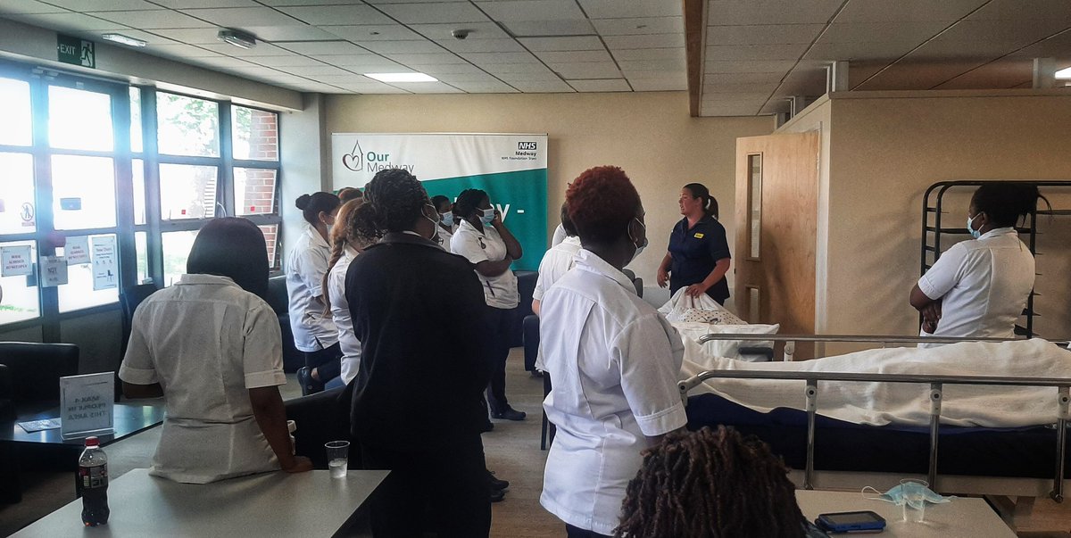 Student Surgery today: Care of the deceased is often the last act of kindness a nurse can give their patient. Clinical Nurse Lead for End of Life Care Marie Spicer shows students <a href="/Medway_NHS_FT/">Medway NHS Foundation Trust</a> how. No mannequins were harmed in this teaching!