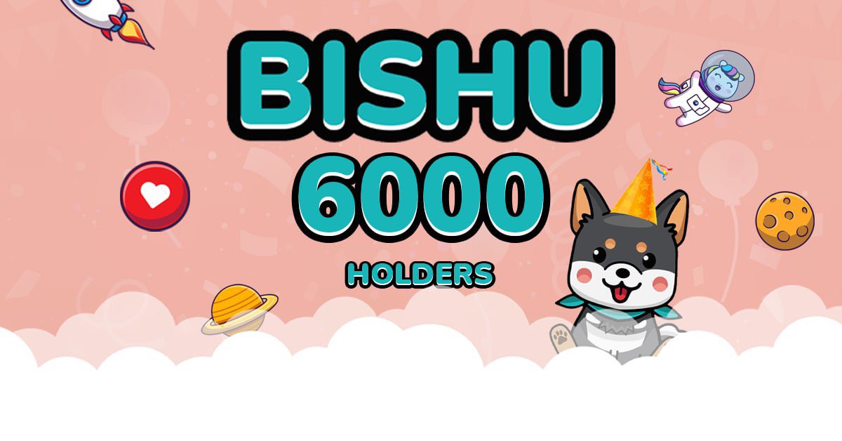 BishuTakeover's tweet photo. $Bishu has reached 6,000 holders!!!#BishuArmy is growing everyday! #Bishu #Bishutakeover https://t.co/nVjAFw8YCQ