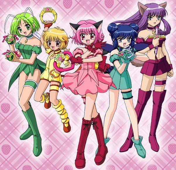 ZoeMichaella's tweet photo. (3)Anime: Tokyo Mew Mew

#IchigoMomomiya #MintAizawa #ZakuroFujiwara #PuddingFong #LettuceMidorikawa #TokyoMewMew #Tokyomewmew

(P.S all of the pics, and the following tweets after these, aren't mine credits to the owners🥰) https://t.co/BFGYyLWI8I