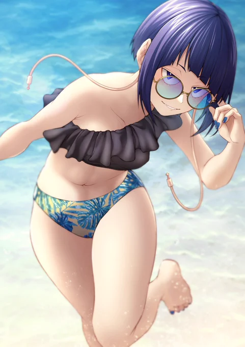 【ヒロアカ】水着耳郎ちゃん🌊✨
 #耳郎響香水着大作戦2021 