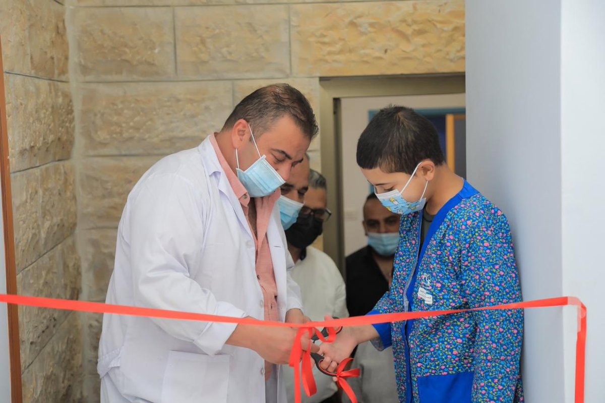 ThePCRF's tweet photo. Yesterday, PCRF opened a new extension to our Huda Al Masri Pediatric Cancer Department. This new section will enable the department staff to better care for the many children being treated there for cancer and other blood diseases. https://t.co/rMscw3p7xz
