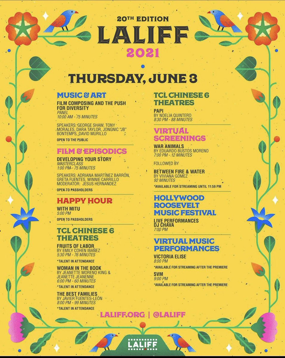 latinxinanim's tweet photo. Day 2 - @LALIFF https://t.co/dcAxJlqGuO