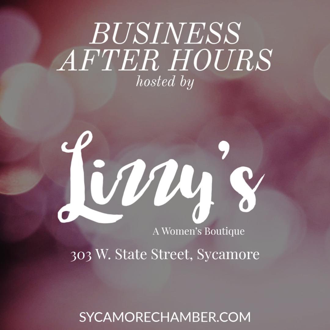 Join us on Thursday, June 10 from 5pm - 7pm for a Business After Hours hosted by Lizzy's Pink Boutique! 

Join us for networking, appetizers, light refreshments, and Prize Drawings Including one $100 Gift Certificate! And a special gift to the first 60 to arrive.